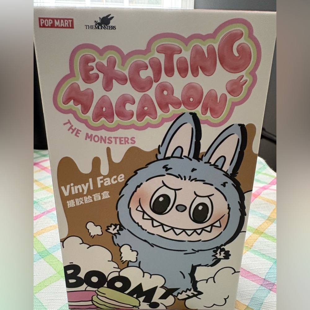 Pop Mart Exciting Macaron Vinyl Face Toy - Blind Box